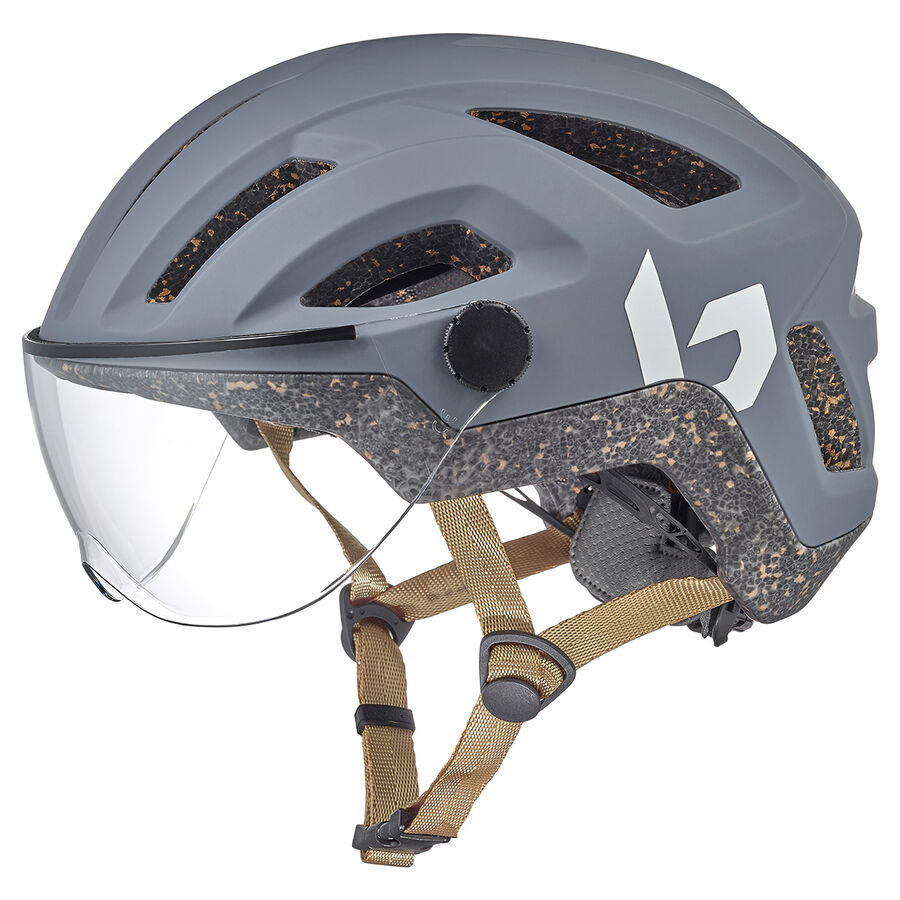 REACT VISOR, Cool Grey Matte-Clear Cat 0, hi-res